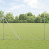 Poste para valla Vidaxl plateado 25 x 1,5 m (malla de 25 mm) acero