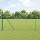 Poste para valla Vidaxl verde 10 x 1,5 m (malla 25 mm) acero y PVC