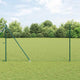 Poste para valla Vidaxl verde 10 x 1,5 m (malla 50 mm) acero y PVC