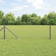 Poste para valla Vidaxl gris 10 x 0,6 m (malla 25 mm) acero y PVC