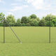Poste para valla Vidaxl gris 10 x 1,5 m (malla 36 mm) acero y PVC