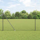Poste para valla Vidaxl gris 10 x 1,6 m (malla 13 mm) acero y PVC