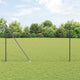 Poste para valla Vidaxl gris 10 x 1,6 m (malla 50 mm) acero y PVC