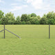 Poste para valla Vidaxl gris 25 x 0,4 m (malla 36 mm) acero y PVC