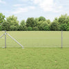 Poste para valla Vidaxl plateado 10 x 0,6 m (malla 13 mm) acero