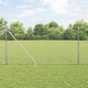 Poste para valla Vidaxl plateado 10 x 1,4 m (malla de 25 mm) acero