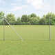 Poste para valla Vidaxl plateado 10 x 1,4 m (malla de 36 mm) acero