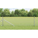 Poste para valla Vidaxl plateado 25 x 0,4 m (malla 13 mm) acero