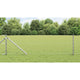 Poste para valla Vidaxl plateado 25 x 0,6 m (malla 50 mm) acero