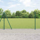 Vidaxl afrasteringspaal groen 10 x 1,2 m (36 mm gaas) staal en pvc