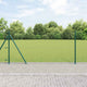 Poste para valla vidaxl verde 25 x 0,8 m (malla 25 mm) acero y PVC