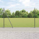 Poste para valla Vidaxl gris 25 x 1,4 m (malla 25 mm) acero y PVC