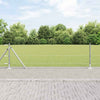 Poste para valla Vidaxl plateado 25 x 0,5 m (malla de 36 mm) acero