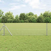 Paletto per recinzione Vidaxl argento 10 x 0,6 m (maglia 19 x 19 mm) in acciaio
