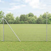 Poste para valla Vidaxl plateado 10 x 1,5 m (malla 19 x 19 mm) acero