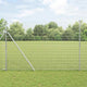 Paletto per recinzione Vidaxl argento 10 x 1,5 m (maglia 19 x 19 mm) in acciaio