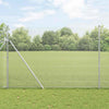 Poste para valla Vidaxl plateado 10 x 1,6 m (malla 12 x 12 mm) acero