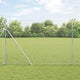 Poste para valla Vidaxl plateado 10 x 1,6 m (malla 25 x 25 mm) acero