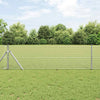 Paletto per recinzione Vidaxl argento 25 x 0,6 m (maglia 16 x 16 mm) in acciaio