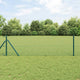 Poste para valla Vidaxl verde 10 x 0,4 m (malla 19 x 19 mm)