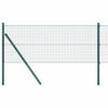 Poste para valla Vidaxl verde 10 x 0,5 m (malla 19 x 19 mm) acero