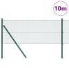 Vidaxl afrasteringspaal groen 10 x 0,8 m (16 x 16 mm gaas)