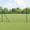 Poste para valla Vidaxl verde 10 x 1 m (malla 19 x 19 mm) acero