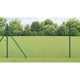 Poste para valla Vidaxl verde 10 x 1 m (malla 25 x 25 mm) acero