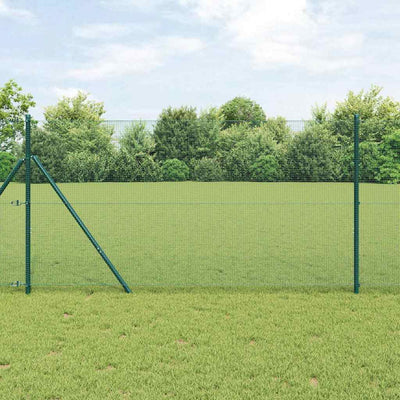 Palo per recinzione Vidaxl verde 10 x 1,4 m (maglia 12 x 12 mm)