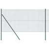 Poste para valla Vidaxl verde 10 x 1,4 m (malla 16 x 16 mm)