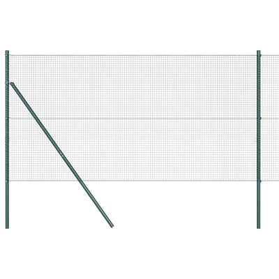 Palo per recinzione Vidaxl verde 10 x 1,4 m (maglia 19 x 19 mm)