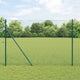 Poste para valla Vidaxl verde 10 x 1,6 m (malla 25 x 25 mm)