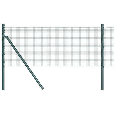 Vidaxl afrasteringspaal groen 25 x 0,8 m (16 x 16 mm heknet)