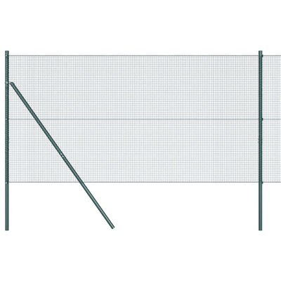 Paletto per recinzione Vidaxl verde 25 x 1 m (maglia 16 x 16 mm) in acciaio