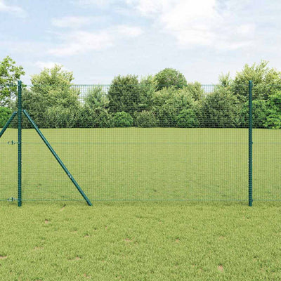 Paletto per recinzione Vidaxl verde 25 x 1 m (maglia 19 x 19 mm) in acciaio