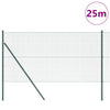 Poste para valla Vidaxl verde 25 x 1,2 m (malla 19 x 19 mm)