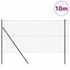 Poste para valla Vidaxl gris 10 x 1,2 m (malla 25 x 25 mm)
