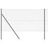 Poste para valla Vidaxl gris 10 x 1,4 m (malla 19 x 19 mm)