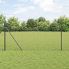 Paletto per recinzione Vidaxl grigio 10 x 1,4 m (maglia 25 x 25 mm)