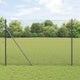 Poste para valla Vidaxl gris 10 x 1,5 m (malla 16 x 16 mm)