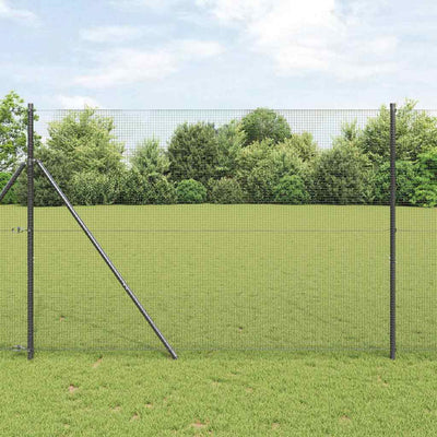 Poste para valla Vidaxl gris 10 x 1,5 m (malla 16 x 16 mm)
