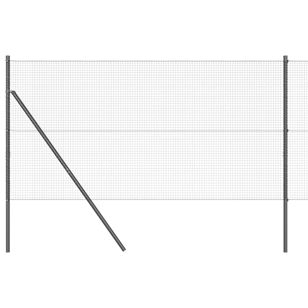 Poste para valla Vidaxl gris 25 x 1,2 m (malla 19 x 19 mm)