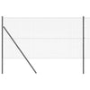 Poste para valla Vidaxl gris 25 x 1,4 m (malla 25 x 25 mm)