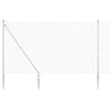 Poste para valla Vidaxl plateado 10 x 1,5 m (malla 12 x 12 mm) acero