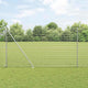 Poste para valla Vidaxl plateado 10 x 1,5 m (malla 25 x 25 mm) acero