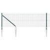 Paletto per recinzione Vidaxl verde 10 x 0,5 m (maglia 12 x 12 mm) in acciaio