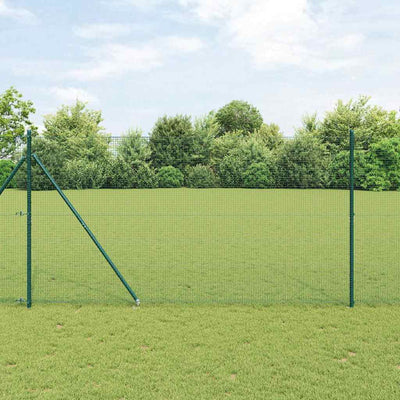 Palo per recinzione Vidaxl verde 10 x 1,4 m (maglia 19 x 19 mm)