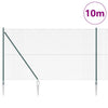 Vidaxl afrasteringspaal groen 10 x 1,6 m (12 x 12 mm gaas)