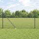 Poste para valla Vidaxl gris 10 x 1 m (malla 12 x 12 mm) acero