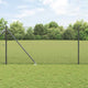 Vidaxl afrasteringspaal grijs 10 x 1,2 m (12 x 12 mm gaas)